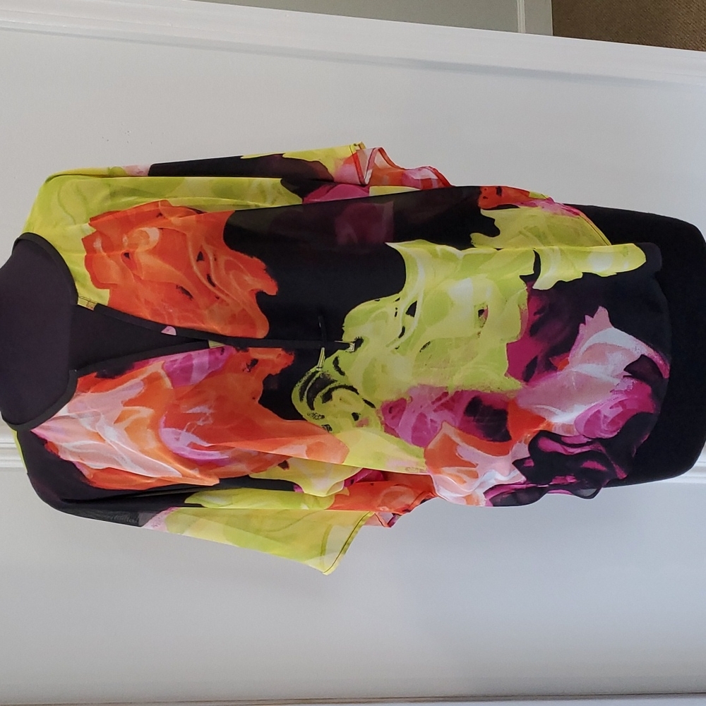 Multi Colored Custom Sheer Tunic. - image 1